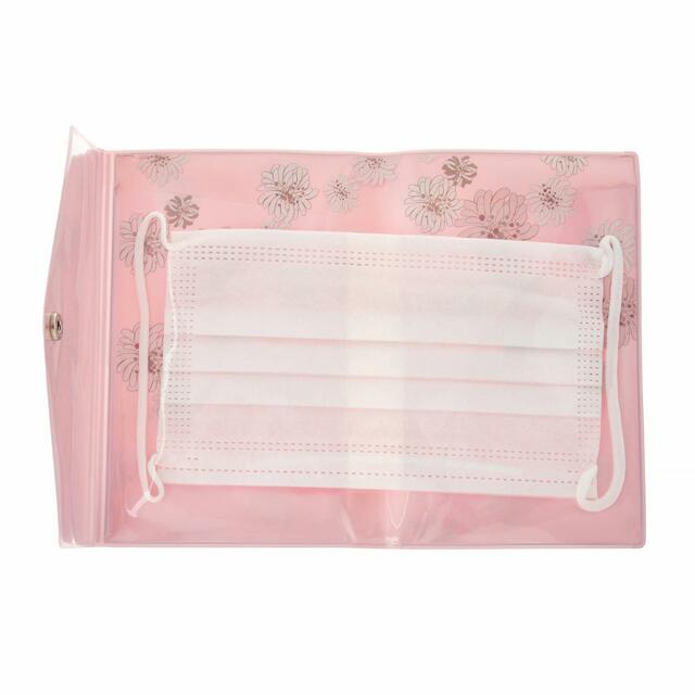 【PAUL ＆ JOE La Papeterie】ミニー マスクケース 抗菌 クリザンテーム 2,200円