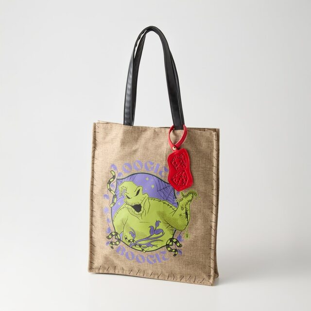 麻調素材のトートバッグ「ウギー・ブギー」｜￥4,990 （税込）