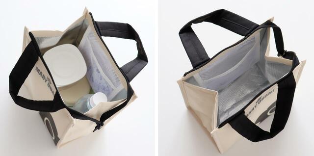 【マリークヮント保冷・保温バッグ】約25×21×15cmと使いやすいサイズ感♪