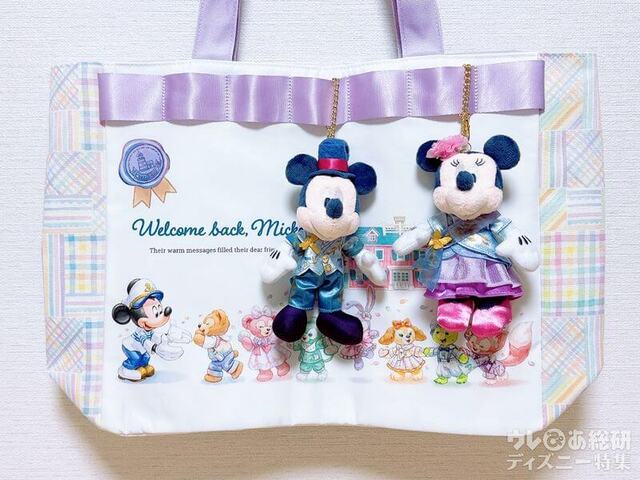 ファンタジースプリングスホテルのぬいぐるみバッジも似合う