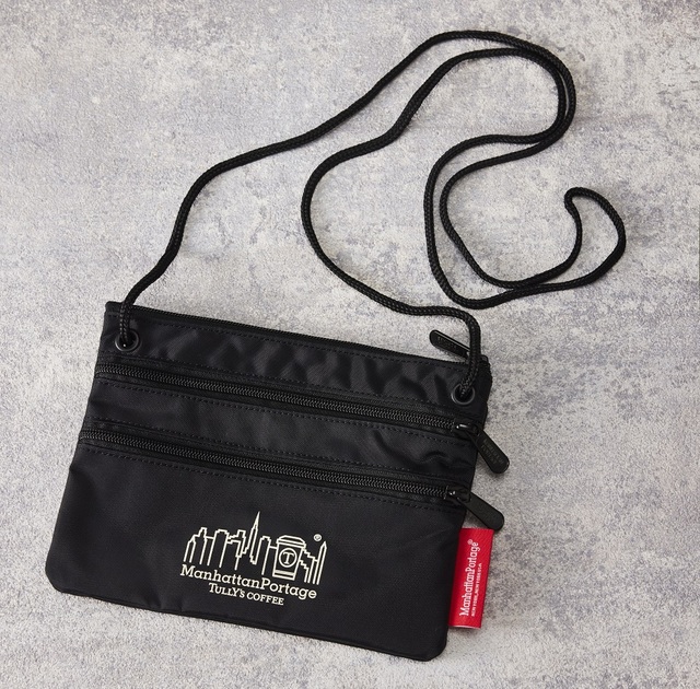 「タリーズコーヒー×マンハッタンポーテージ サコッシュ」＜4,980円（税込）＞【「タリーズコーヒー×マンハッタンポーテージ」コラボレーションアイテムが新登場】
