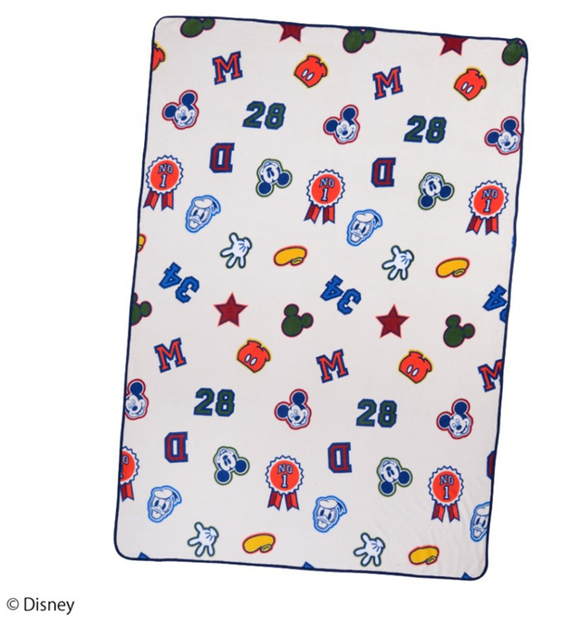 ミッキー&フレンズ プラチナムザッカビッグ毛布 オールドVer.