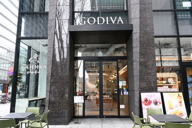 「ゴディバカフェ 日本橋店」店舗外観