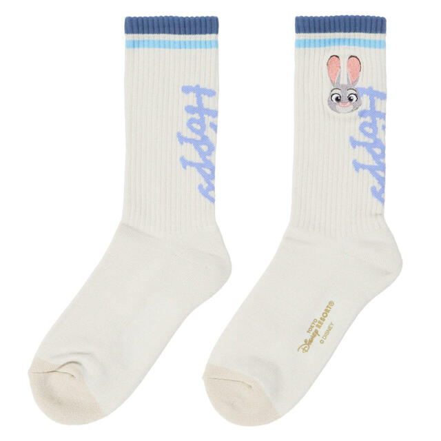 靴下 1,200円｜東京ディズニーリゾート『ズートピア2』グッズ｜販売店舗：東京ディズニーランド「グランドエンポーリアム」、東京ディズニーシー「スチームボート・ミッキーズ」｜発売日：2025年11月26日（水）