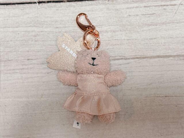 【スターバックス】SAKURA2026 ベアリスタキーチェーン：2,500円（税込）