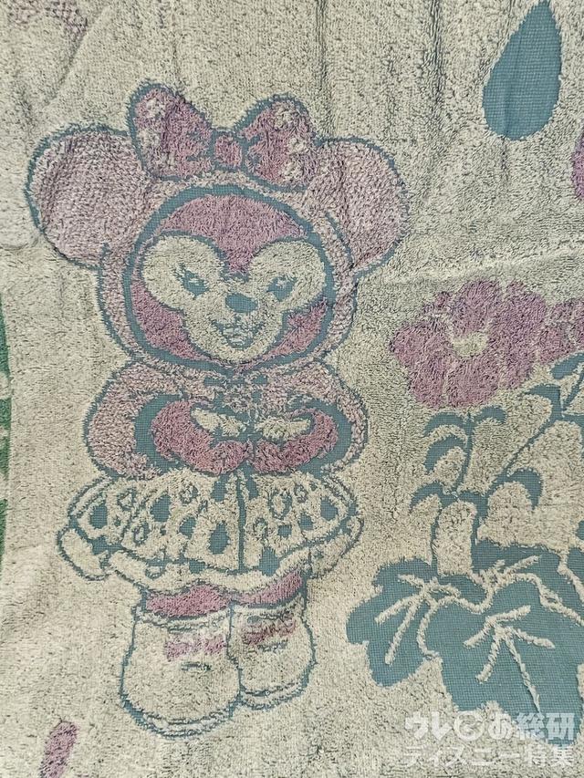 「ダッフィー&フレンズのビューティフル・レイニーデイズ」タオルケット