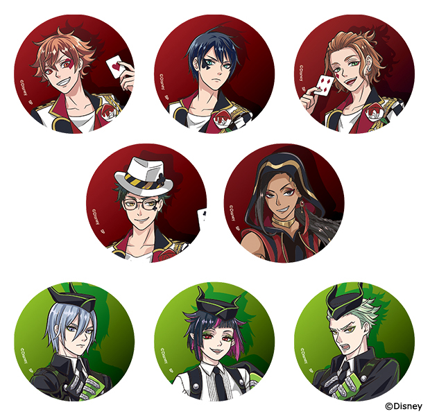 ブラインド缶バッジ／Ｖ２アート／Ａ（全８種）