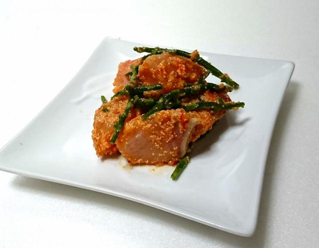 カークランドシグネチャー　ぶりポキ（明太ソース）　464g　1383円