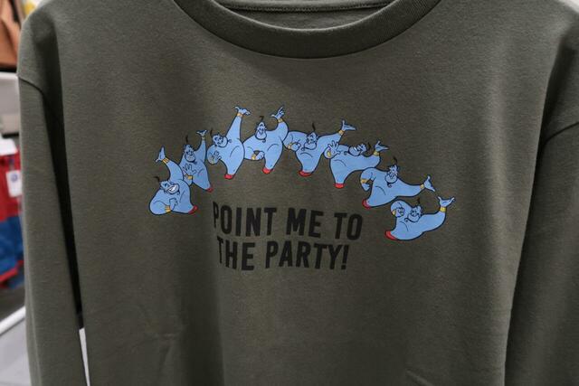 Disney長袖クルーネックTシャツKids　