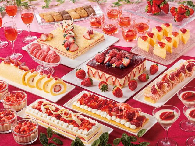 「ストロベリースイーツビュッフェ」＜期間：2026年2月21日～23日、3月14日、15日＞【【東京ベイ舞浜ホテル ファーストリゾート】20種類以上のいちごスイーツが食べ放題！5日間限定の「ストロベリースイーツビュッフェ」開催！】