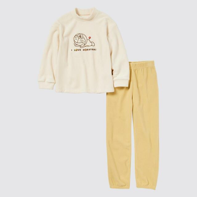 KIDS ドラえもんのうきうきな日 フリースセット（長袖）¥1,990