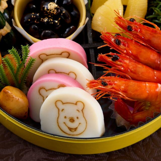 おせち・三段重「くまのプーさん」 27,900円｜ベルメゾン「ディズニーデザインおせち」2026年度版