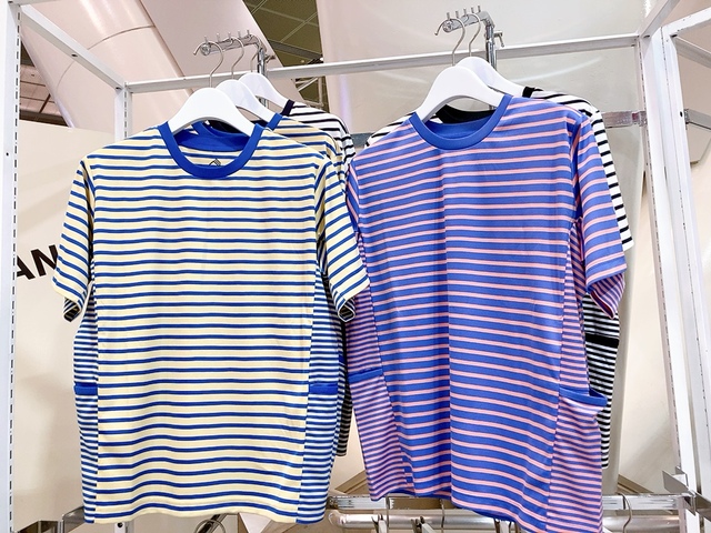 【ワークマン DRYリラックスボーダーTシャツ】吸汗速乾でひんやり