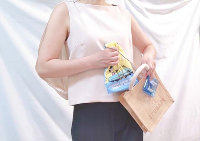 【ニトリデコホーム×スヌーピー】バッグインバッグにも♪