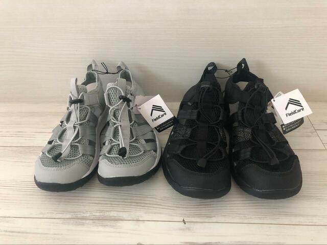 【ワークマン フィールドサンダルアドバンス】どんなコーデにも使いやすいブラックとアッシュグレーの2色展開