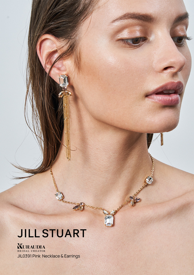 【JILL STUART（ジルスチュアート）新作ウェディングドレス】JIL0391-Pink