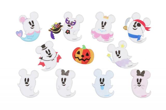 シールセット 800円|東京ディズニーリゾート「ディズニー・ハロウィーン」2023スペシャルグッズ|販売店舗:東京ディズニーランド「ディズニー&カンパニー」、東京ディズニーシー「エンポーリオ」