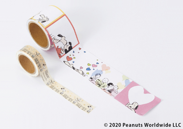 ロールふせん　￥600、マスキングテープ　￥600