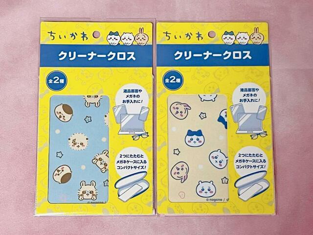 【ちいかわ×キャンドゥ】ちいかわ　クリーナークロス／各税込110円