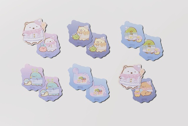 【ハッピーセット「すみっコぐらし」】「しろくま　絵あわせカードゲーム」2枚のカードで、同じペアを作って遊ぶ絵合わせカードゲーム