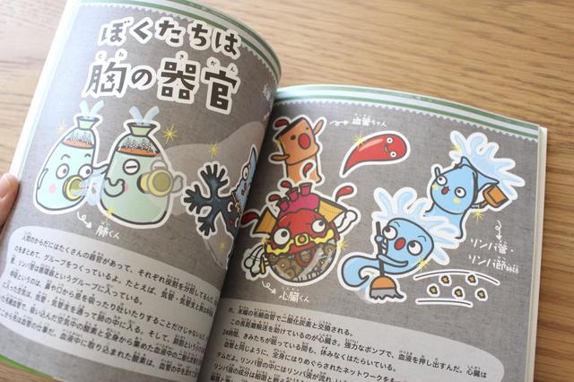 からだの不思議がめちゃくちゃよくわかる！人体キャラクター図鑑