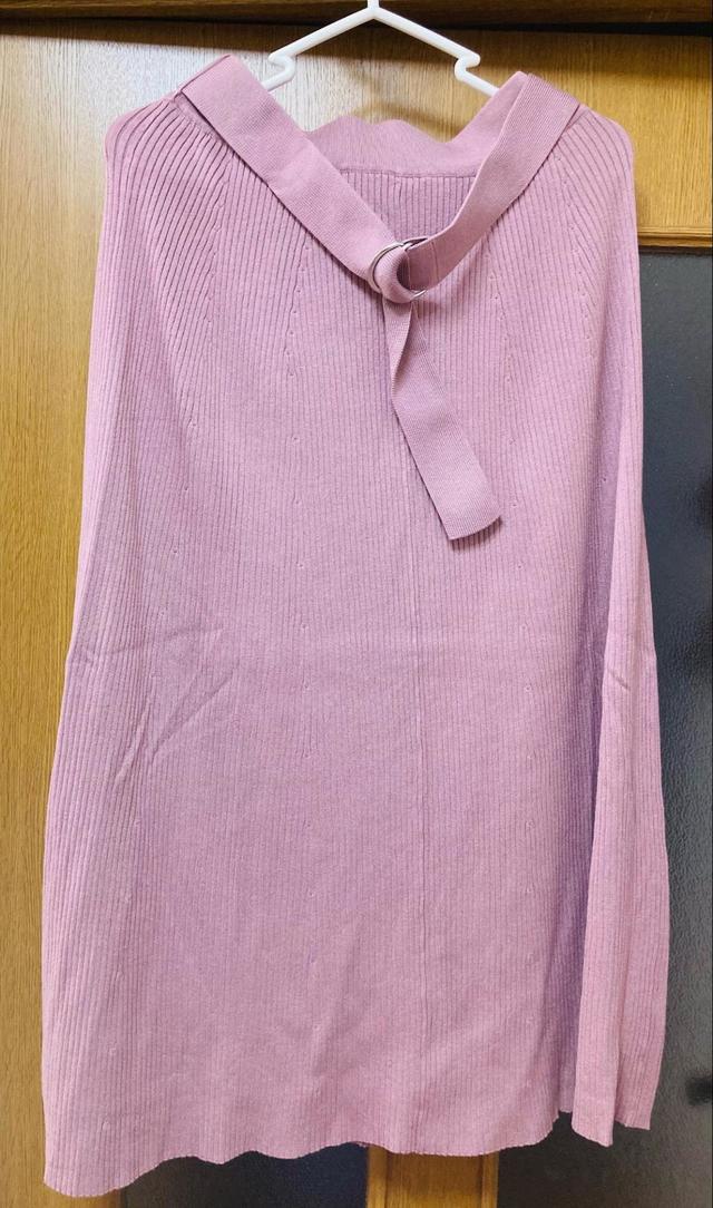 【GU　リブニットベルテッドスカートZ＋E】ニット生地のスカートで秋冬にぴったり