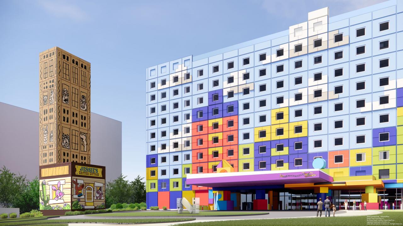 東京ディズニーリゾート トイ ストーリー の世界が詰まった 新ホテル 誕生 安くて便利な理由 1 2 ディズニー特集 ウレぴあ総研