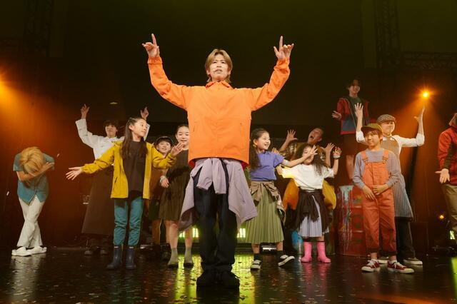 「ワークマン春夏新製品発表会」ダンサーginjiroさんとキッズのパフォーマンス