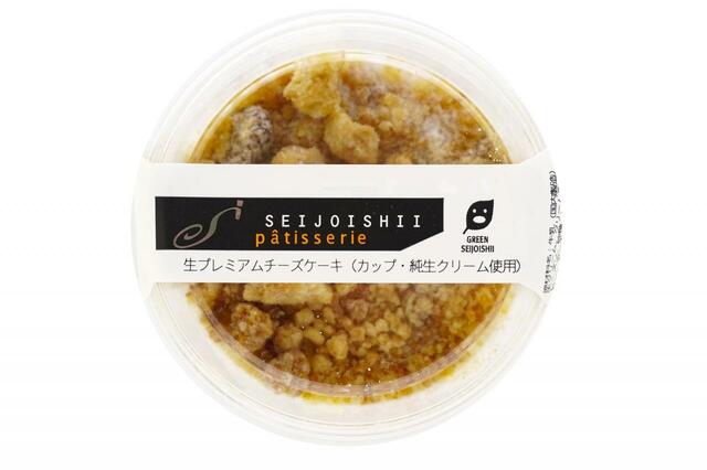 【成城石井の自家製デザート売上ランキング 3位】「成城石井自家製 生プレミアムチーズケーキ」431円（税込）