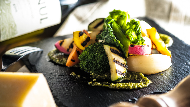 野菜のグリル ベラ・ロディチーズがけ 