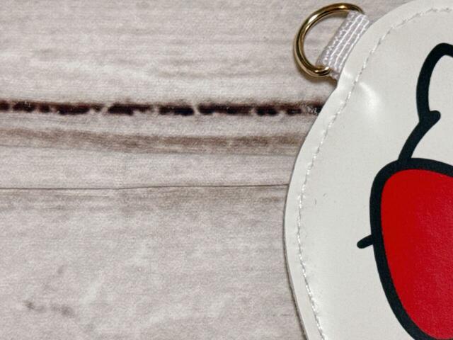 素材も小サイズのみ異なります。ツヤ感のあるPVC合皮生地