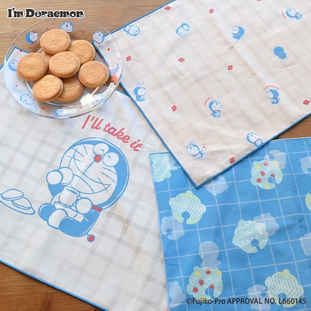 【ドラえもん】「I’M DORAEMON/ランチョンマット」¥770／食卓を可愛く彩る！ドラえもんのランチョンマット