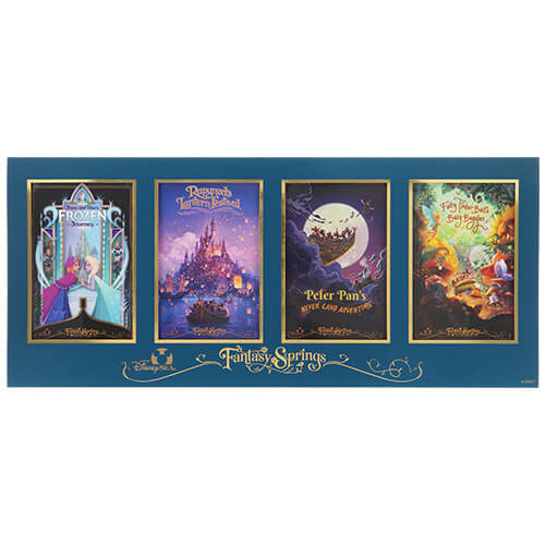 ピンバッジセット 4,800円｜「ファンタジースプリングス」をテーマにしたグッズ｜販売店舗：東京ディズニーシー「エンポーリオ」｜発売日：2024年4月8日（月）