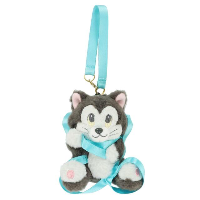 ぬいぐるみチャーム 2,200円|東京ディズニーリゾート ミニーマウスのリラックスタイムグッズ|販売店舗:東京ディズニーランド「ホームストア」、東京ディズニーシー「ヴィラ・ドナルド・ホームショップ」|発売日:2026年6月25日(木)