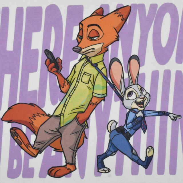 ジュディ・ホップス＆ニック・ワイルド バスタオル ZOOTOPIA COMIC STYLE 3,000円