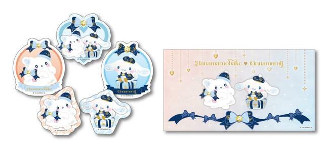 H賞：ミニケース付ステッカーSET｜Happyくじ「Sanrio characters Holiday Collection」