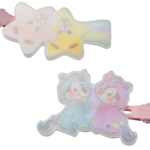 チップ＆デール ヘアクリップ セット カラークリップ MAEGAMI CHIP ‘N DALE COLLECTION 950円