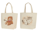 mofusand展　大きめトートバッグ （テディベアにゃん、ネコ is HEAVEN） 各2,970円 ※お一人様各3点まで
