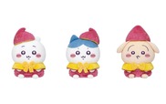 【ちいかわもぐもぐ本舗】「おいもなぬいぐるみ　ちいかわ」「おいもなぬいぐるみ　ハチワレ」「おいもなぬいぐるみ　うさぎ」各2,970円
