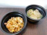 【ミスドゴハン】600円セットのチャーハンとワンタンスープ