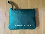 【GLOW8月号付録 DEAN＆DELUCA レジかご買物バッグ】折りたたむときれいな四角形に大変身