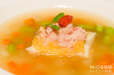 白身魚と蟹肉と季節の野菜のスープ煮｜シルクロードガーデン “ディズニー・パイレーツ・サマー” ディナーコース（2017）