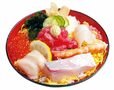 魚河岸 たちばな 大阪中央卸売市場店　お昼の海鮮丼 1026円