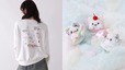 【サンリオキャラクターズ×and ST／repipi armario】【はなまるおばけ】ワッペンシシュウスウェット【裏起毛】 全2種 5,489円、【はなまるおばけ】マスコットチャーム 全3種 1,980円