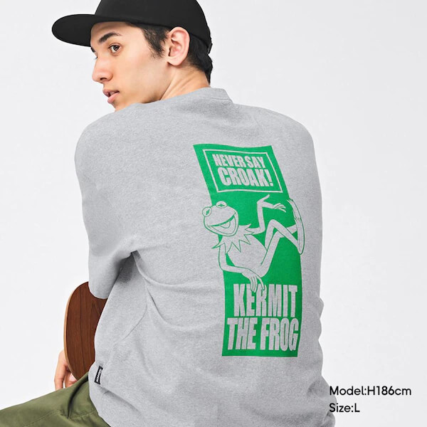 ワイドフィットT(5分袖) The Muppets 1,690円