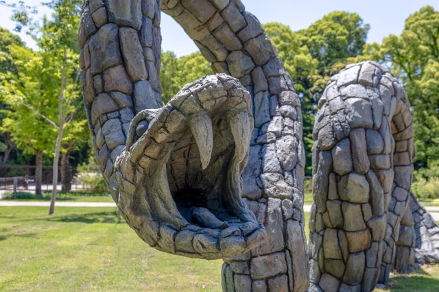 面白い写真を撮って楽しめそうなオブジェ