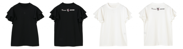 【マリークヮント×クロミ】コラボ商品：ノーマルTシャツ（全2種）各7,700円（税込）