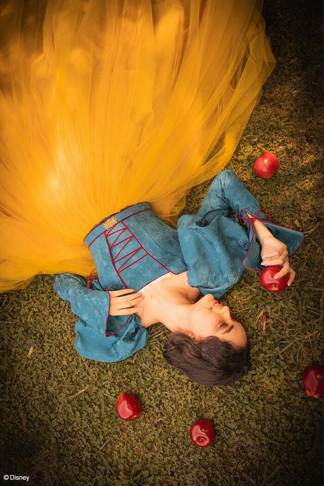 実写映画『白雪姫』スペシャルフォトプラン　撮影例｜クラウディア  　ウェディングドレス