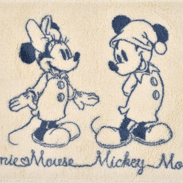 ラグマット<ミッキー&ミニー>