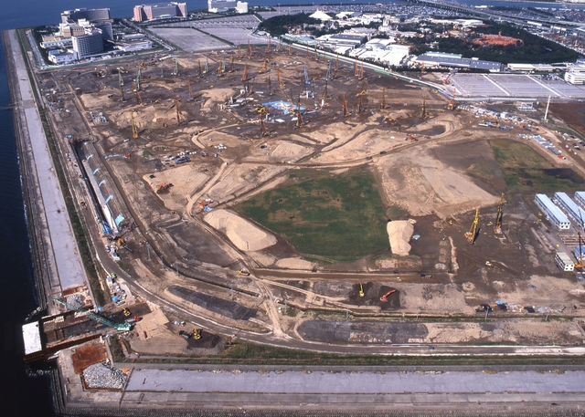 東京ディズニーシー 建設中